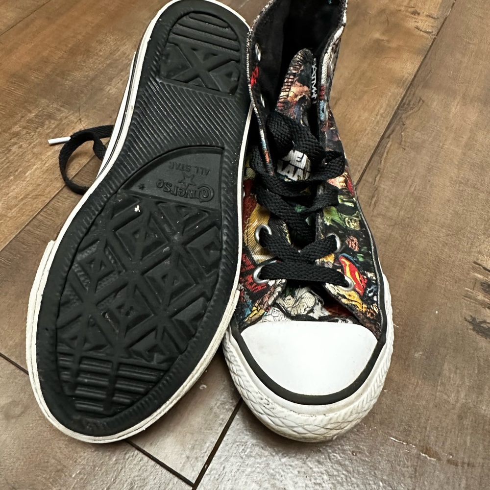 Justice League, Converse All Star, High Tops, size 13
